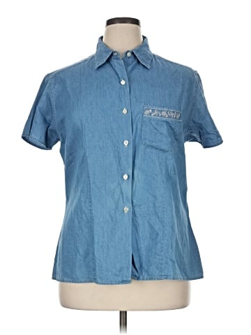 Woolrich Short Sleeve Button-Down Shirt (view 1)
