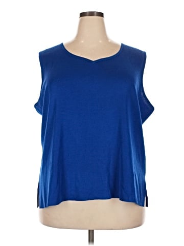 MING WANG Sleeveless T-Shirt (view 1)