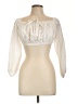 Dissh Ivory 3/4 Sleeve Blouse Size 10 - photo 1