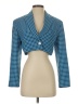 Zara Checkered-gingham Blue Blazer Size XS - photo 1