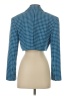 Zara Checkered-gingham Blue Blazer Size XS - photo 2