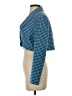 Zara Checkered-gingham Blue Blazer Size XS - photo 5