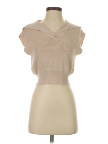 Pink Rose Sweater Vest (view 1)