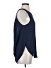 Scoop NYC 100% Polyester Blue Sleeveless Blouse Size S - photo 4