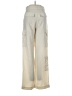 H&M Ivory Cargo Pants Size 0 - photo 2
