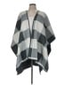 Woolrich 100% Polyester Gray Poncho One size - photo 1