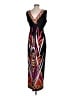 Ronni Nicole Graphic Black Casual Dress Size 8 - photo 2