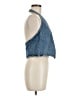 Zara Blue Sleeveless Blouse Size M - photo 4