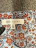 Fever 100% Polyester Paisley Blue 3/4 Sleeve Blouse Size S - photo 7