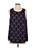 Daniel Rainn Black Blue Sleeveless Blouse Size M (estimated) - photo 1