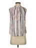 Bella Dahl 100% Polyester Stripes Pink Sleeveless Blouse Size XS - photo 1