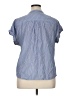 Apt. 9 Blue Short Sleeve Blouse Size XL - photo 2