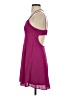 Express 100% Polyester Solid Purple Cocktail Dress Size 4 - photo 5