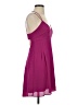 Express 100% Polyester Solid Purple Cocktail Dress Size 4 - photo 4