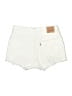 Levi's Ivory Denim Shorts Size 31 waist - photo 2