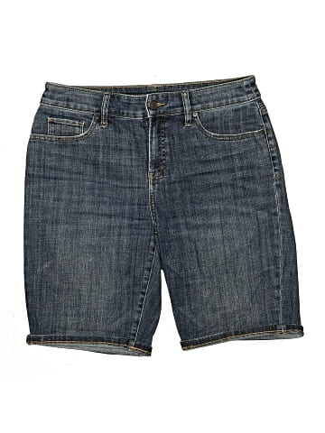 So Slimming by Chico's Denim Shorts (view 1)