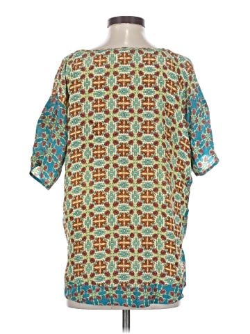Sundance Short Sleeve Silk Top (view 2)
