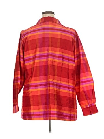 Avenue 3/4 Sleeve Silk Top (view 2)