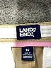 Lands' End Solid Tan Khaki Shorts Size 16 - photo 3