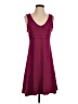 Horny Toad Solid Burgundy Casual Dress Size S - photo 1