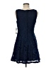 City Studio Blue Cocktail Dress Size 7 - photo 2