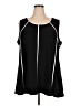 Alfani Black Sleeveless Blouse Size 4X - photo 1