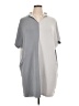 Te Verde Gray Casual Dress Size 1X - photo 1