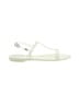 Stuart Weitzman White Sandals Size 9 - photo 1