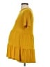 Xpenyo Yellow Short Sleeve Top Size S - photo 5