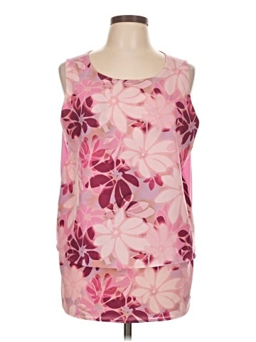 DG^2 by Diane Gilman Sleeveless Blouse (view 1)