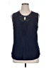 Daniel Rainn Blue Sleeveless Blouse Size XL - photo 1