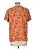 Blair Paisley Orange Short Sleeve Henley Size L - photo 2
