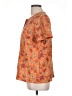 Blair Paisley Orange Short Sleeve Henley Size L - photo 5