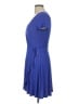 Soprano Blue Cocktail Dress Size L - photo 5