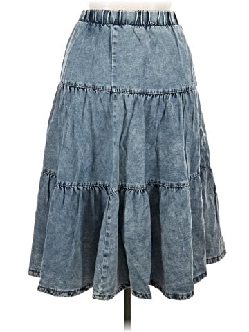 Unbranded Denim Skirt (view 2)