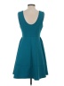 Covington Solid Teal Cocktail Dress Size S - photo 2