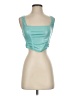 Bear Dance Teal Sleeveless Top Size S - photo 1
