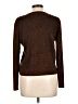Kasper A.S.L. 100% Acrylic Animal Print Brown Pullover Sweater Size L - photo 2