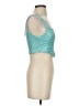Bear Dance Teal Sleeveless Top Size S - photo 4