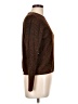Kasper A.S.L. 100% Acrylic Animal Print Brown Pullover Sweater Size L - photo 4