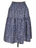 Unbranded 100% Polyester Print Blue Casual Skirt Size XL - photo 1
