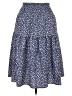 Unbranded 100% Polyester Print Blue Casual Skirt Size XL - photo 2