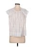 Mirth 100% Cotton Ivory Sleeveless Blouse Size M - photo 1