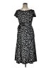 Perceptions Polka Dots Black Casual Dress Size XL - photo 1