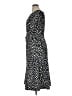 Perceptions Polka Dots Black Casual Dress Size XL - photo 5