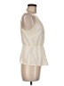 Lovestitch 100% Polyester Ivory Sleeveless Blouse Size M - photo 4