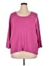 Sigrid Olsen Pink Pullover Sweater Size 3X - photo 1
