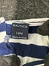 Nautica Stripes White Pink Dress 9-12 MO / 12 MO - photo 3