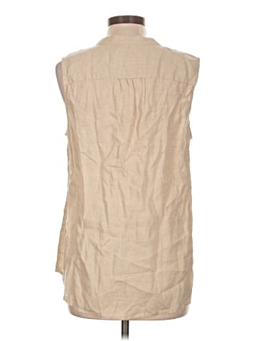 Charter Club Sleeveless Button-Down Shirt (view 2)