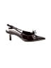 Unbranded Burgundy Heels Size 8 1/2 - photo 1